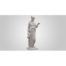 Hebe Goddess of Youth Statue 3D